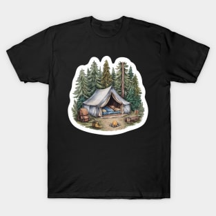 Woodland Camp: Serene Sanctuary T-Shirt